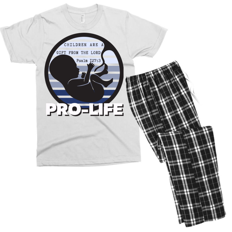 Prolife Love Men's T-shirt Pajama Set | Artistshot