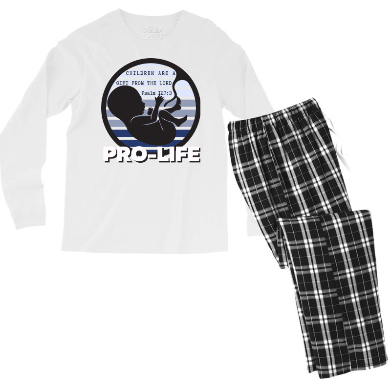 Prolife Love Men's Long Sleeve Pajama Set | Artistshot