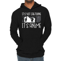 Its Not Cartoons Its Anime Retro Lightweight Hoodie | Artistshot