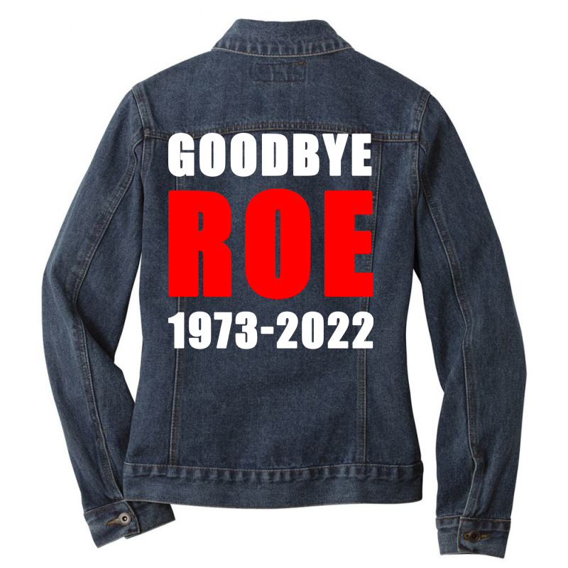 Life Wins Roe V Wade Prolife Unborn Ba Green Ladies Denim Jacket by roidlhayemi1 | Artistshot