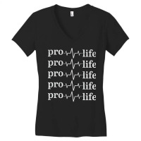 Pro Life Right To Life Movement Nature Gift Women's V-neck T-shirt | Artistshot