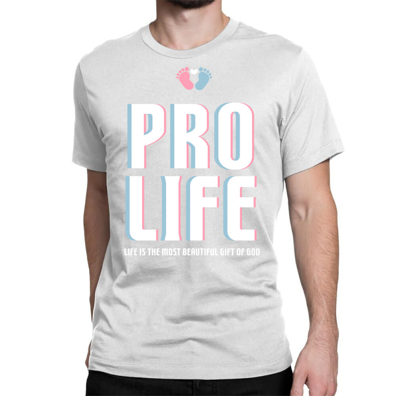 Pro Life Gift Classic T-shirt by velingtiagum | Artistshot