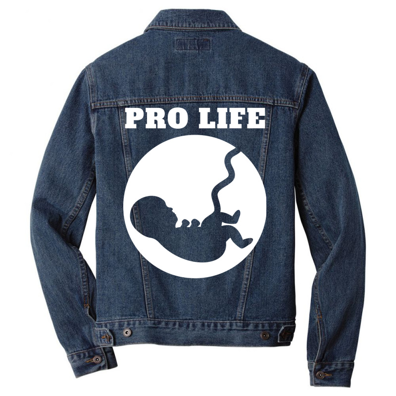 Pro Life Gift Trending Men Denim Jacket by itanivampap | Artistshot