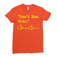 Dont Boo Vote Yellow Humor Ladies Fitted T-shirt | Artistshot