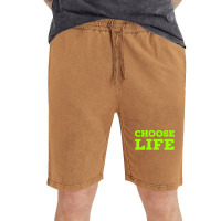 Choose Life Green Vintage Short | Artistshot