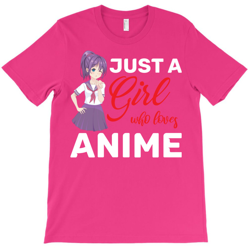 Otaku Just A Girl Who Loves Anime Retro T-Shirt by efobitrivan6 | Artistshot