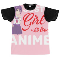 Otaku Just A Girl Who Loves Anime Retro Graphic T-shirt | Artistshot