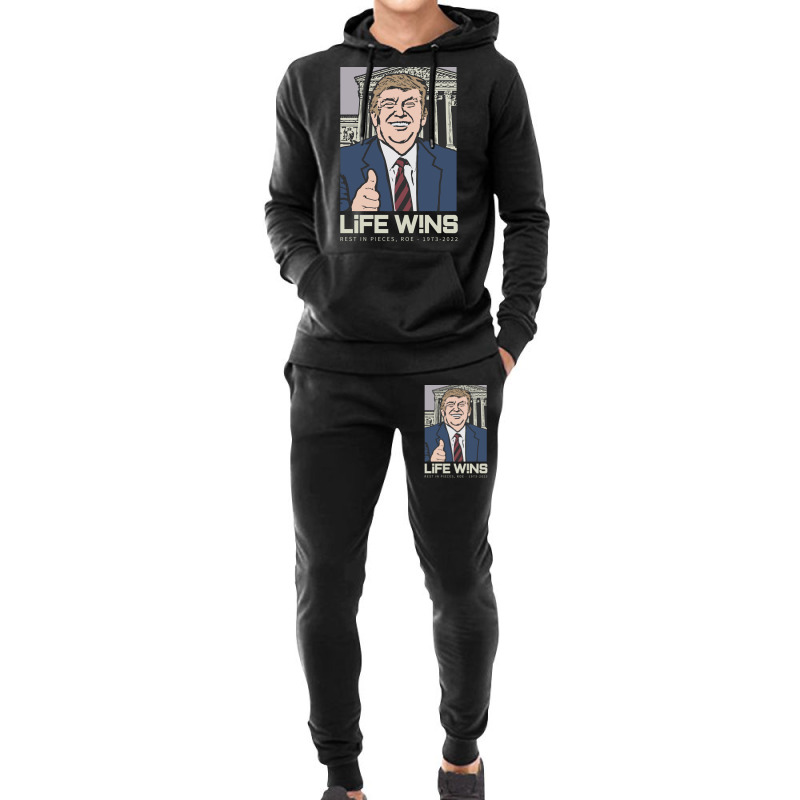 Life Wins Donald Trump Scotus Hoodie & Jogger set by stpaulaffaneh | Artistshot