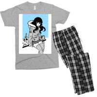 Smoke Break 70s Men's T-shirt Pajama Set | Artistshot