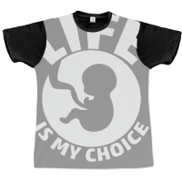 Pro Life Choice Music Graphic T-shirt | Artistshot