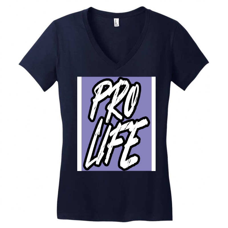 Pro Life Tumblr Funny Women's V-Neck T-Shirt by duranashumonr | Artistshot