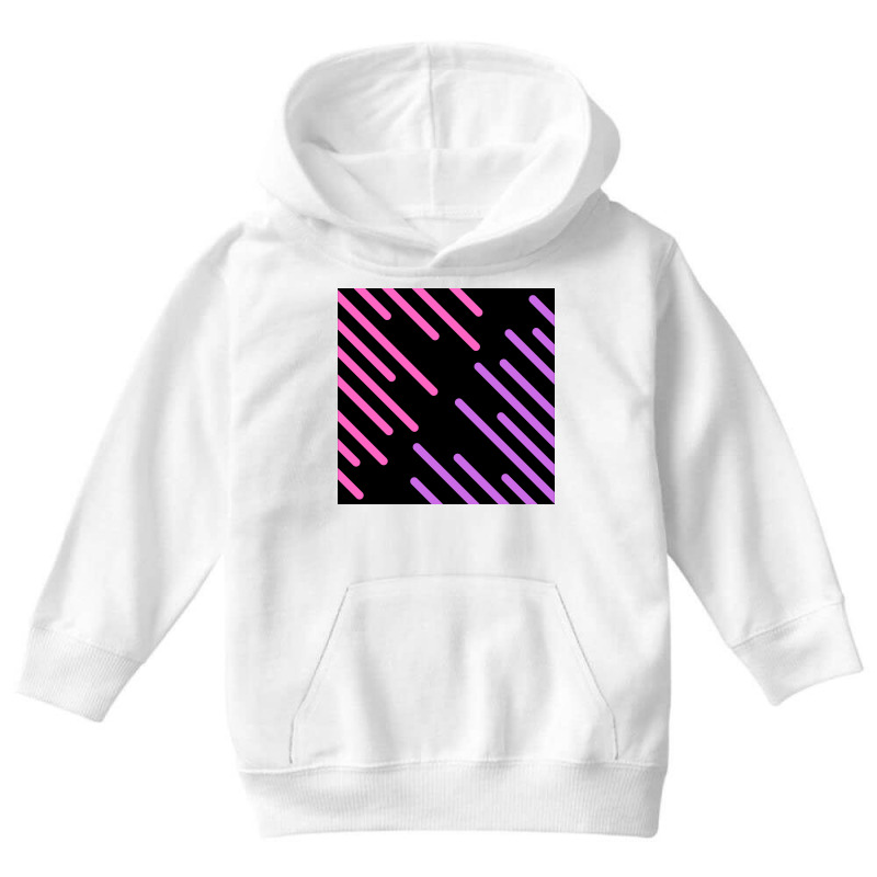 Glitch Background Effect In Trendy Youth Hoodie | Artistshot