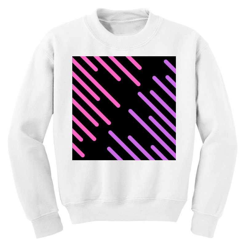 Glitch Background Effect In Trendy Youth Sweatshirt | Artistshot