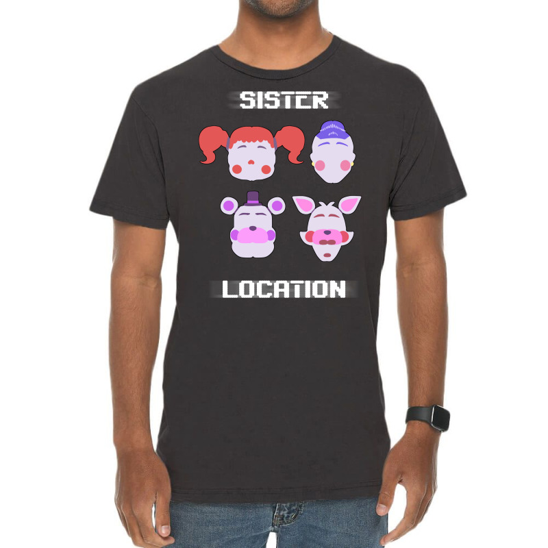 Sister Location Vintage T-Shirt by auzatblaket | Artistshot