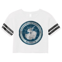 The Thing   Outpost 31 Badge   Distressed Scorecard Crop Tee | Artistshot