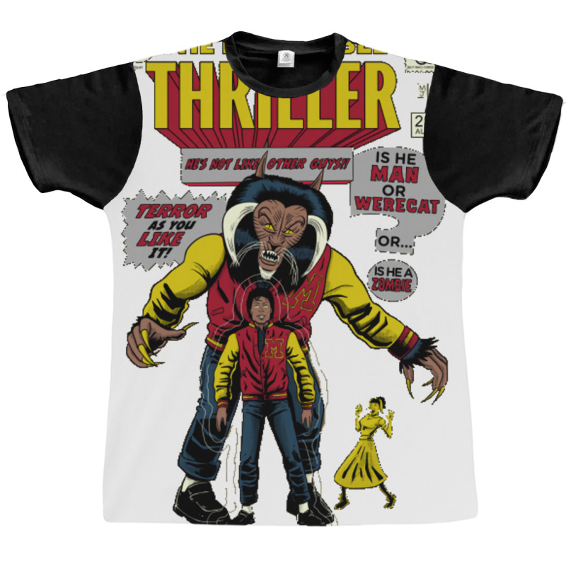 The Incredible Thriller Graphic T-shirt by mishouollarg | Artistshot