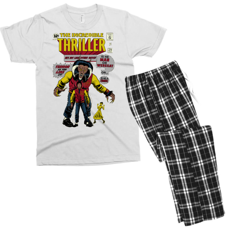 The Incredible Thriller Men's T-shirt Pajama Set by mishouollarg | Artistshot