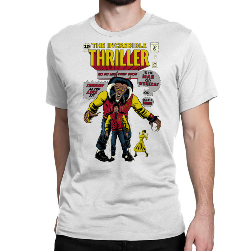 The Incredible Thriller Classic T-shirt by mishouollarg | Artistshot