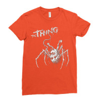 Spider The Movie Thing Horror Film Art Ladies Fitted T-shirt | Artistshot