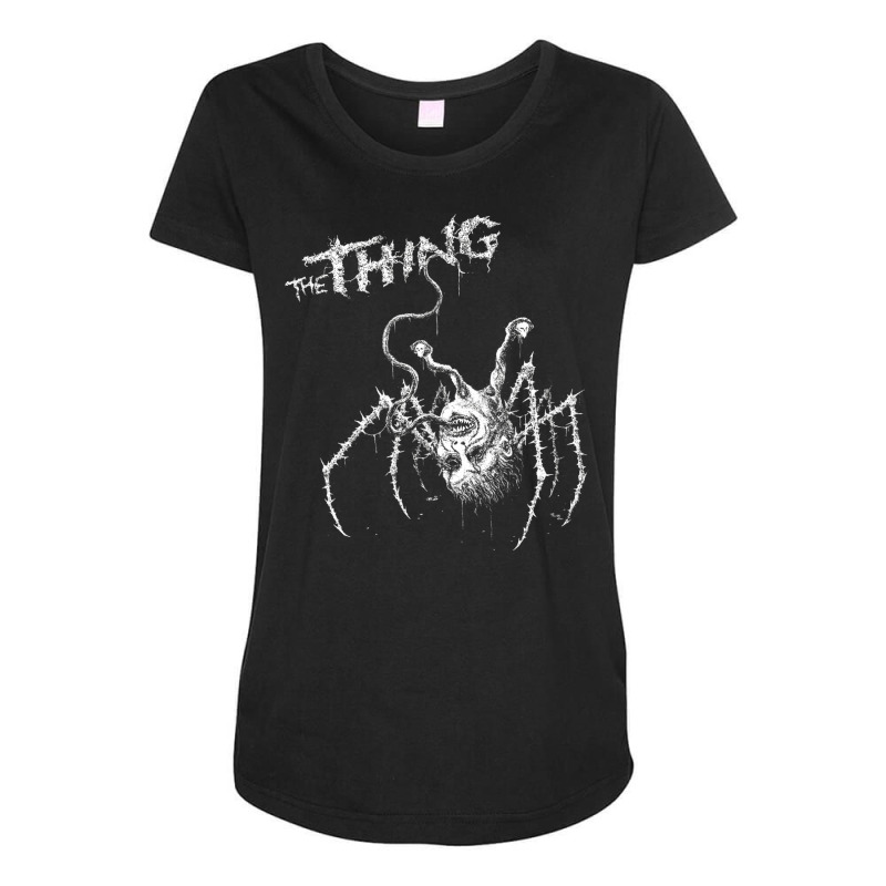 Spider The Movie Thing Horror Film Art Maternity Scoop Neck T-shirt by zackmillin2 | Artistshot