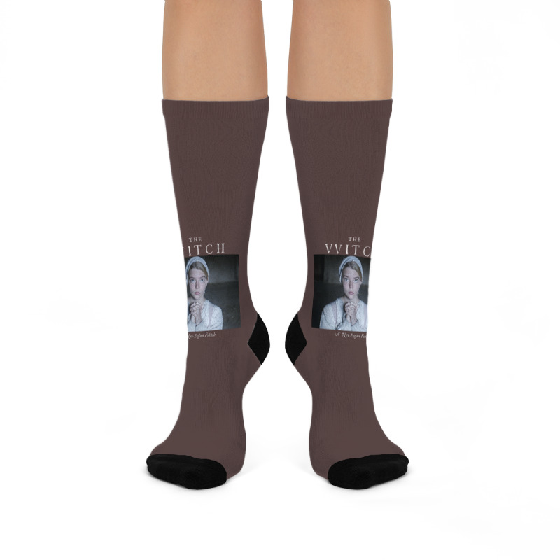 The Vvitch  The Witch   Thomasin Praying Crew Socks by kobisfrazer | Artistshot