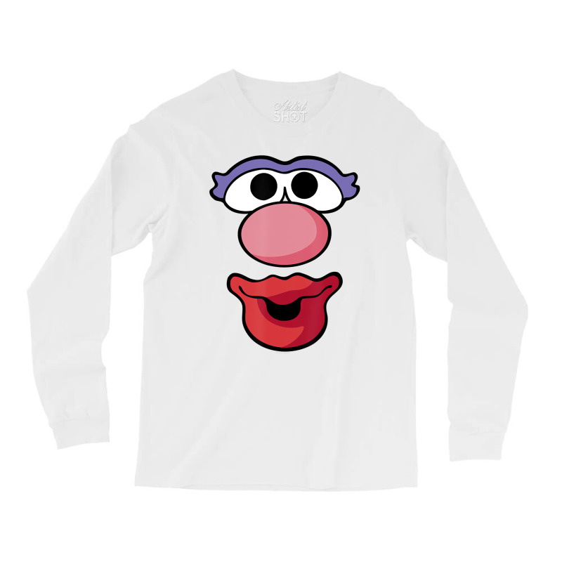 Mr. Potato Head Halloween Mrs. Potato Head Big Fac Long Sleeve Shirts by onofre | Artistshot