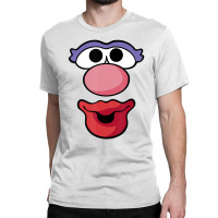 Mr. Potato Head Halloween Mrs. Potato Head Big Fac Classic T-shirt | Artistshot