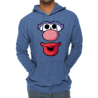 Mr. Potato Head Halloween Mrs. Potato Head Big Fac Lightweight Hoodie | Artistshot