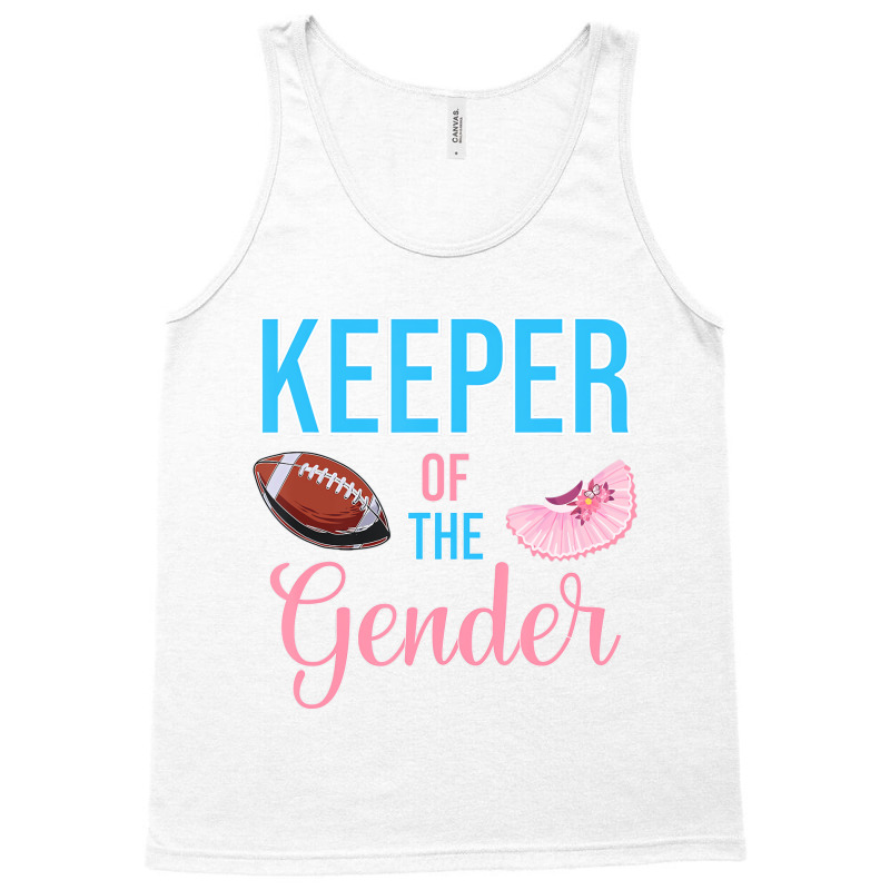 Cute Keeper Of The Gender Touchdowns Reveal For Mo Tank Top | Artistshot