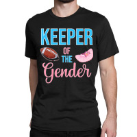 Cute Keeper Of The Gender Touchdowns Reveal For Mo Classic T-shirt | Artistshot