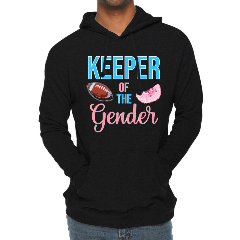 Cute Keeper Of The Gender Touchdowns Reveal For Mo Lightweight Hoodie | Artistshot