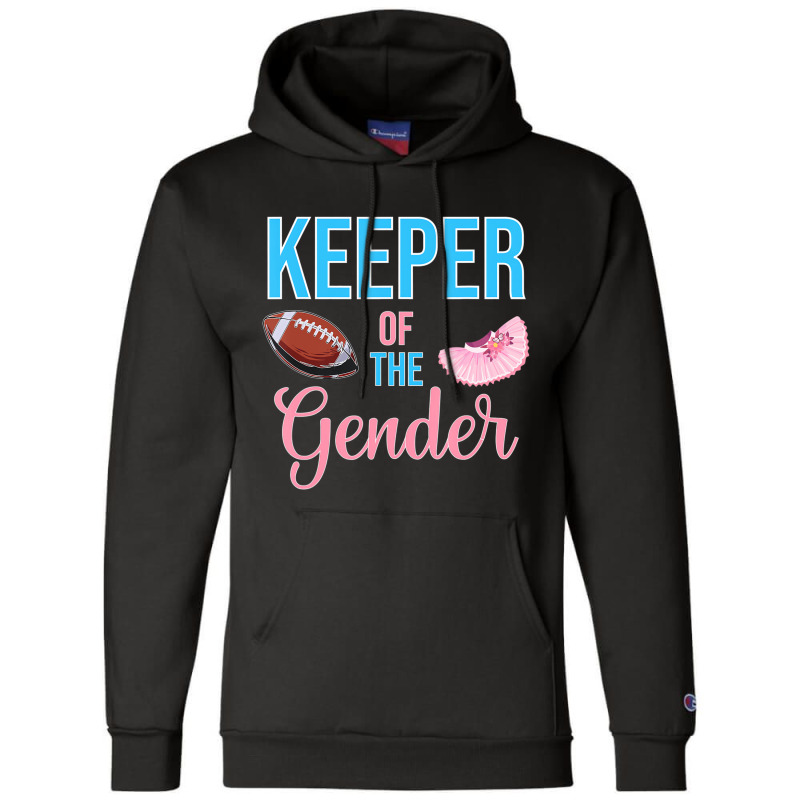 Cute Keeper Of The Gender Touchdowns Reveal For Mo Champion Hoodie | Artistshot