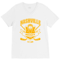 Retro Vintage Predator Party Look Tailgate Gameday V-neck Tee | Artistshot