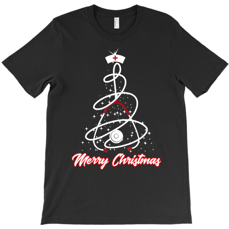 Merry Christmas Nurse Shirt Yuletide Practitioners T-Shirt by likensjaymie | Artistshot