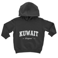 Kuwait Sport Souvenir Fan Item Design Pullover Hoo Toddler Hoodie | Artistshot