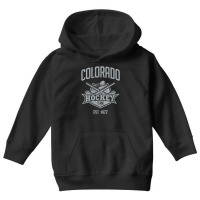 Distressed Avalanche Retro Party Tailgate Gameday Youth Hoodie | Artistshot