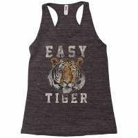 Easy Tiger Distressed Casual Chic Graphic For Wome Racerback Tank | Artistshot