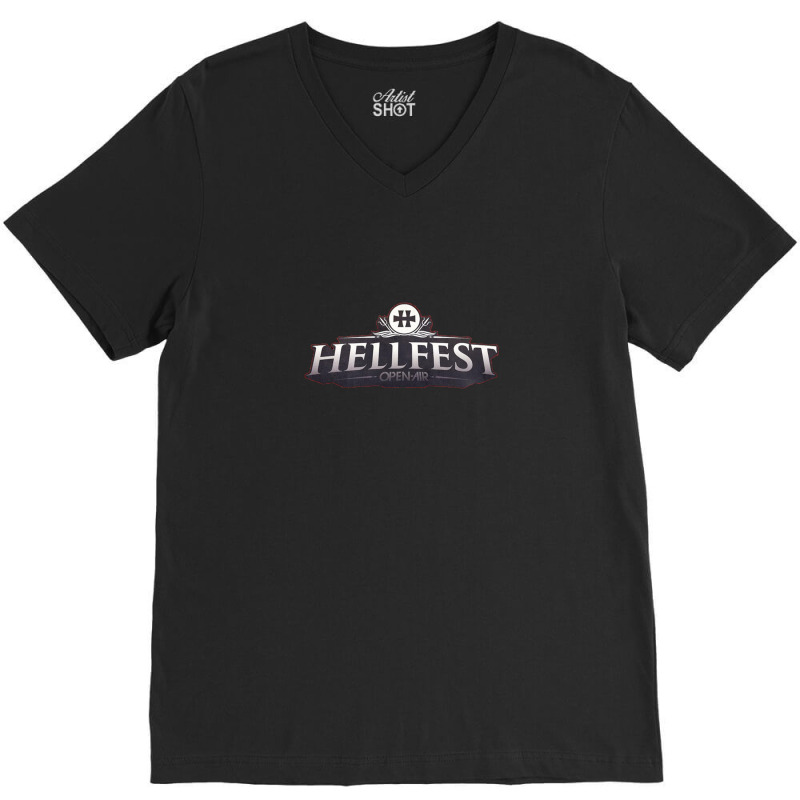 Brilliant Hellfest V-neck Tee | Artistshot