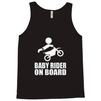 Baby Rider On Board Tank Top | Artistshot