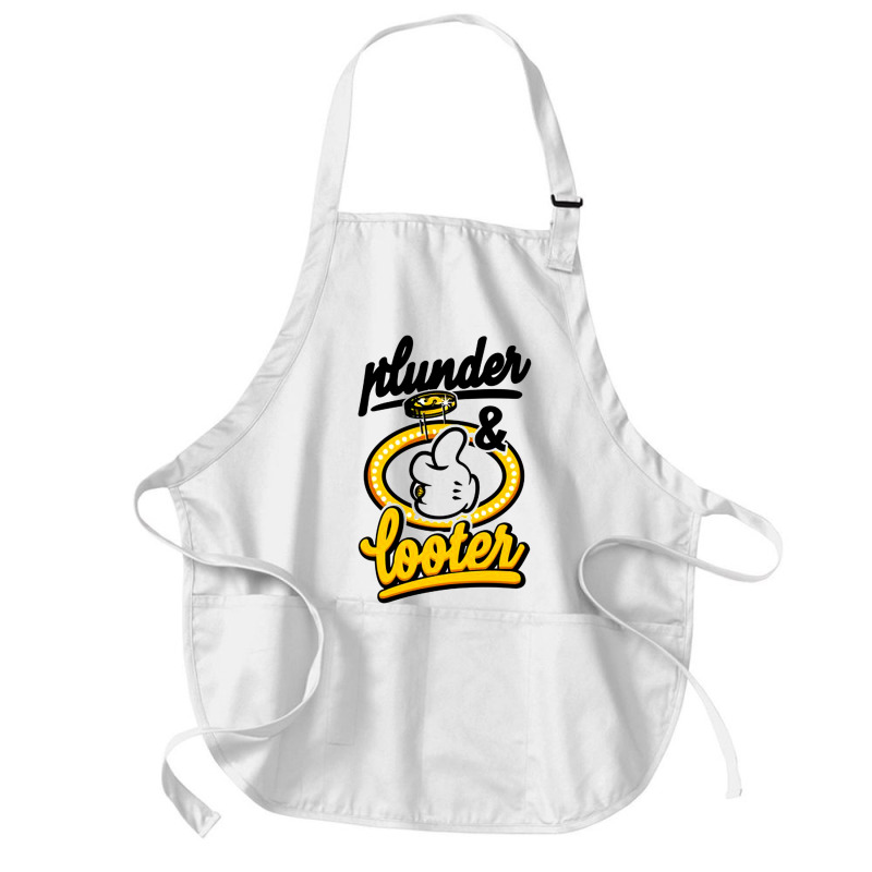 Plunder And Looter Medium-length Apron | Artistshot