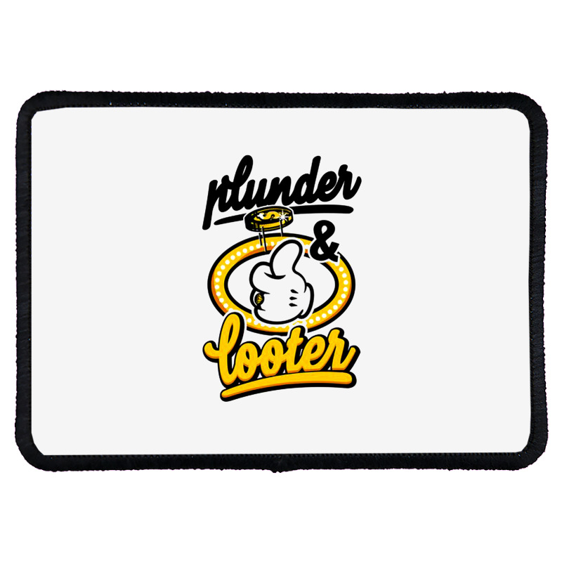 Plunder And Looter Rectangle Patch | Artistshot