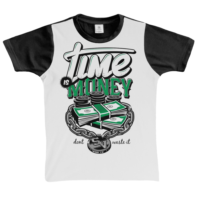 Time Is Money Graphic Youth T-shirt by annashopp | Artistshot