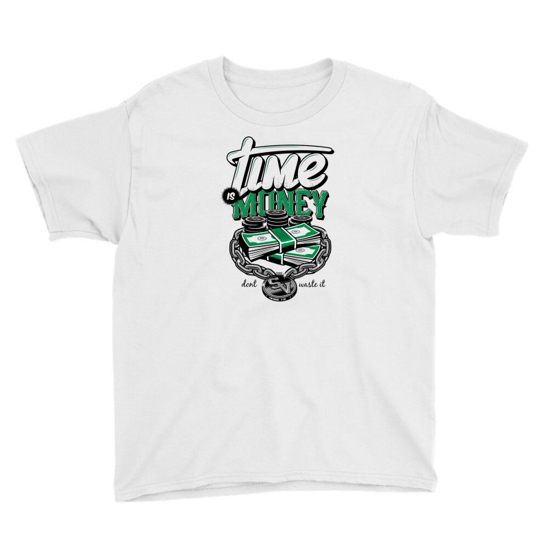 Time Is Money Youth Tee by annashopp | Artistshot