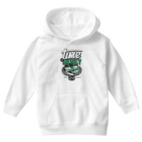 Time Is Money Youth Hoodie | Artistshot