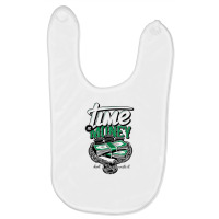 Time Is Money Baby Bibs | Artistshot