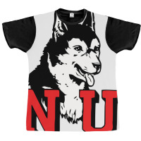 Northeastern Huskies Graphic T-shirt | Artistshot