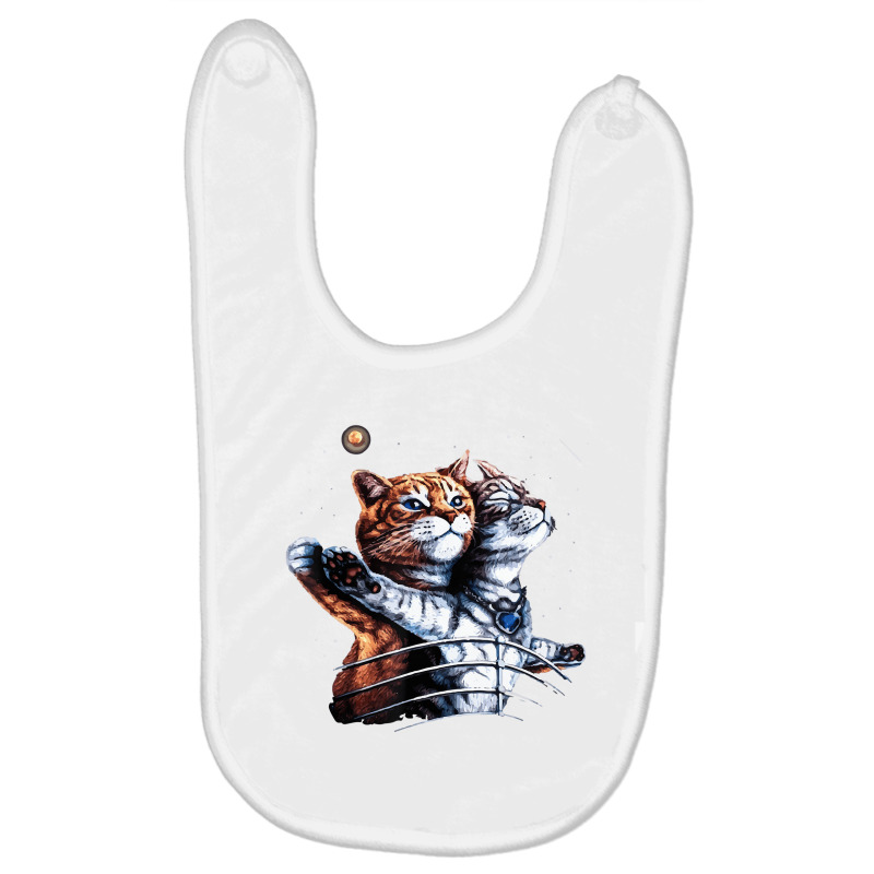 Titanic Cat Vintage Kitten In Space Galaxy Lovers Baby Bibs | Artistshot