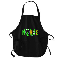 Nurse St Patricks Day Shirt St Patricks Day Nurse Medium-length Apron | Artistshot