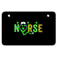 Nurse St Patricks Day Shirt St Patricks Day Nurse Atv License Plate | Artistshot