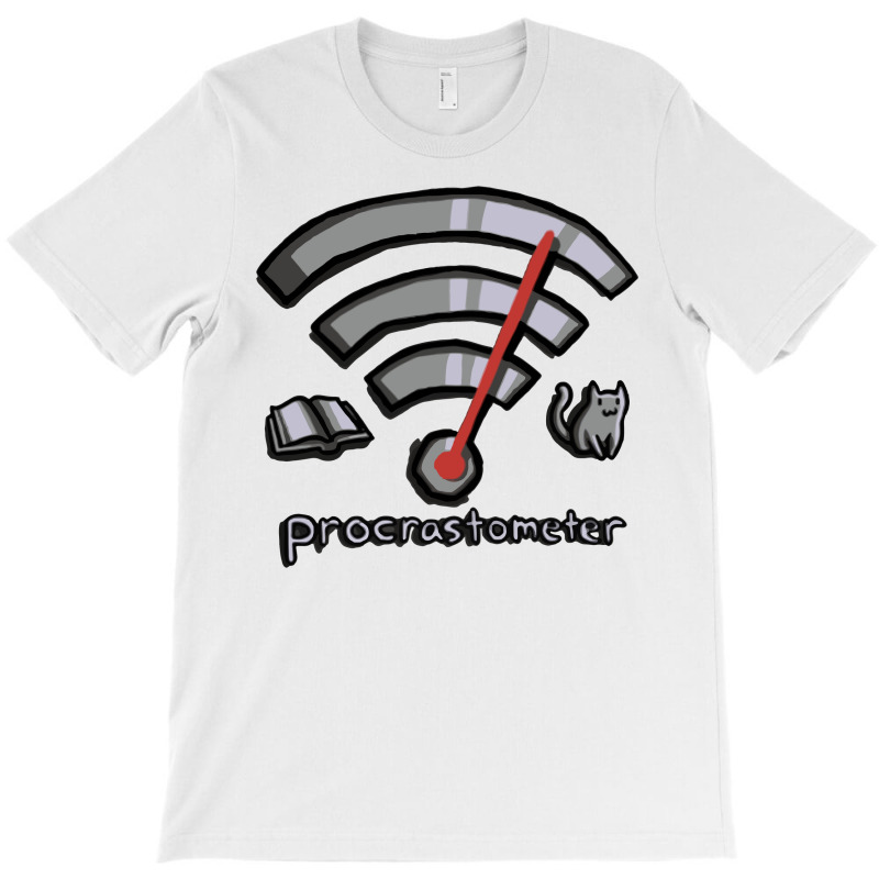 Procrastometer V2 T-Shirt by MilaArt. | Artistshot